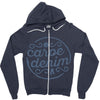 carpe denim Zipper Hoodie