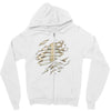 torn rib cage Zipper Hoodie