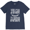vulcan in the streets, klingon in the sheets V-Neck Tee