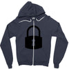 padlock Zipper Hoodie