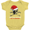skull christmas Baby Bodysuit