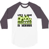 life's a game soccer 3/4 Sleeve Shirt