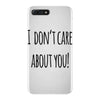i don'tcare about you iPhone 7 Plus Case