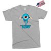 monster eye blue Exclusive T-shirt