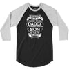 Super Cool Daddy Of A Freaking Awesome Son 3/4 Sleeve Shirt