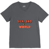 sick sad world V-Neck Tee