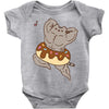 Pusheen the Cat Muscular with Donut Baby Onesie