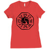 dharma lost serie tv film cinema Ladies Fitted T-Shirt