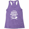 knifey spooney Racerback Tank