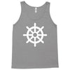 steering wheel sail boat funny Tank Top