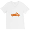 riding with husband V-Neck Tee