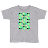 sad alien and daisy nineties grunge pattern Toddler T-shirt