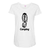 Boot Maternity Scoop Neck T-shirt