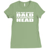 bald Ladies Fitted T-Shirt