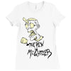 the pen is mightier Ladies Fitted T-Shirt
