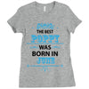 The Best Poppy Was Born In June Ladies Fitted T-Shirt