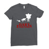 dart evolution stranger dustin tv show Ladies Fitted T-Shirt