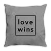 Love Wins Throw Pillow