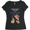 We Owe Them All Women's Triblend Scoop T-shirt