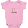 Paint Somerhing it Might Be Wordless Baby Bodysuit