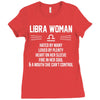 Libra Woman Ladies Fitted T-Shirt