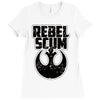 rebel scum Ladies Fitted T-Shirt