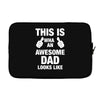 new daddy christmas funny Laptop sleeve