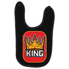 king red Baby Bibs