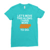 i have more trick or treating Ladies Fitted T-Shirt