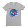 santa nasa parody Ladies Fitted T-Shirt