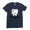 First Tooth Date Ladies Fitted T-Shirt