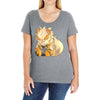 arcanine Ladies Curvy T-Shirt