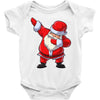 Santa Dabbing Baby Onesie