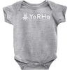 YoRHa White Logo Baby Bodysuit