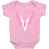 Maverick Pink Baby Onesie