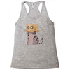 cat in the box! Racerback Tank