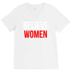 believe women V-Neck Tee