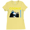 cookie monster Ladies Fitted T-Shirt