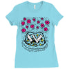 monster lovecraft Ladies Fitted T-Shirt