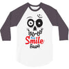 keep smile 3/4 Sleeve Shirt