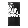 eat sleep game repeat iPhone 7 Case