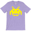 uomo 4 space invaders anni80 vintage videogames T-Shirt