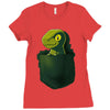 pocket raptor Ladies Fitted T-Shirt