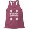 hakuna masquata Racerback Tank