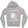 the best grandpas go running Zipper Hoodie