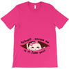June Peeking Out Asian Baby Girl T-Shirt