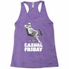 casual friday Racerback Tank