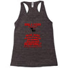 zebra animals lover Racerback Tank