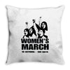 Women's March Protest Throw Pillow