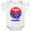 pizza for prez Baby Onesie